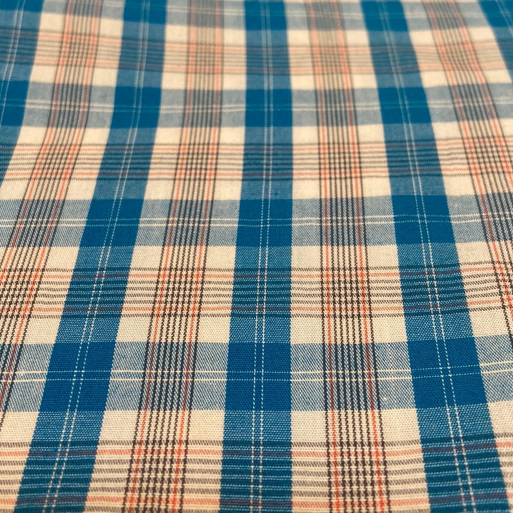JAMES TATTERSALL Button Down Size XL Long Sleeve Plaid Shirt - Picture 3 of 8